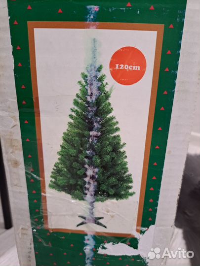 Елка искусственная 120см бу