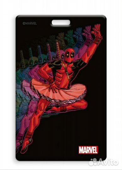 Визитница холдер для карт и пропусков Marvel Дедпу