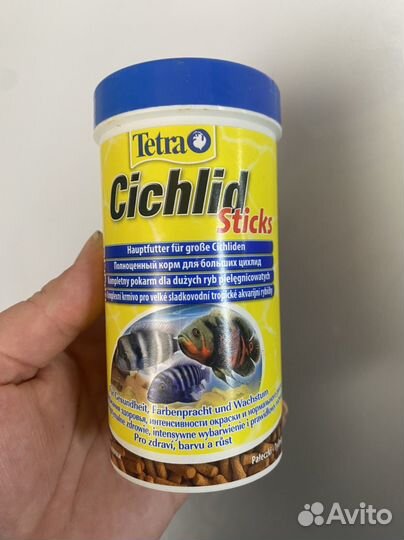 Корм для больших цихлид