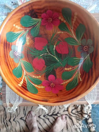 Ваза деревянная СССР