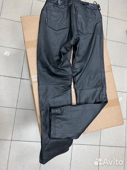 Segura мотобрюки кожаные