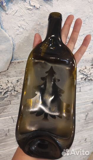 Тарелка бутылка 