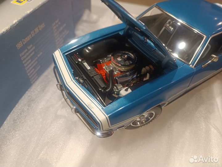 Модель 1:18 Chevrolet 1968 Camaro SS 396 лимитка
