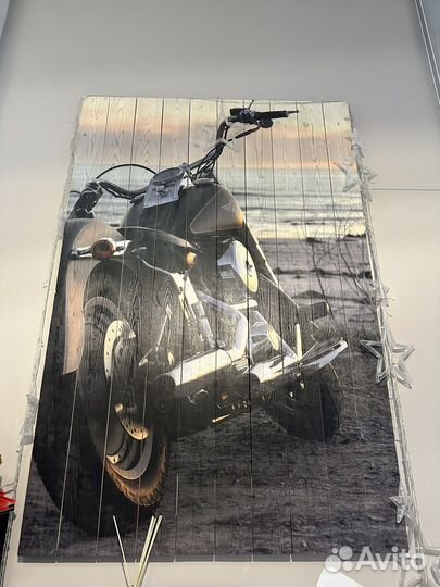 Картина на деревянных досках