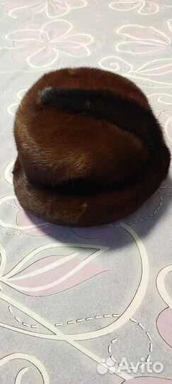 Шапка норковая женская