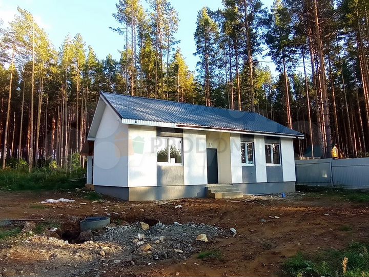 Коттедж 127 м² на участке 6,5 сот.