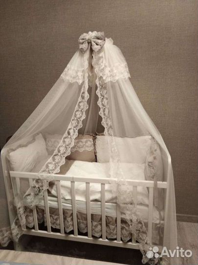 Бортики в кроватку бу