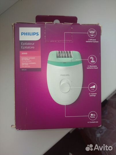 Эпилятор philips BRE224/00