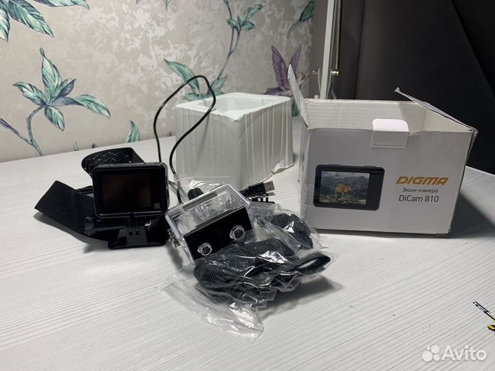 Экшн камера digma 810