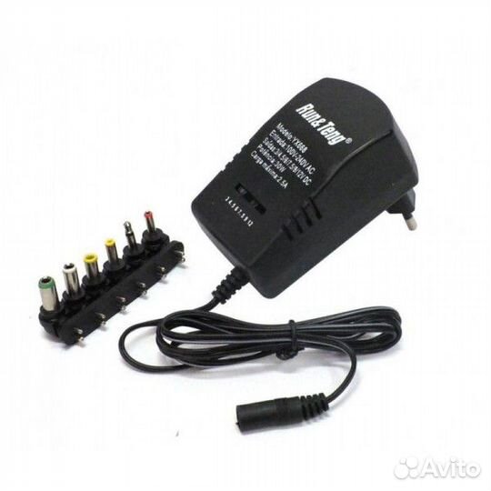 Блок питания 3 4,5 6 7,5 9 12 В 2,5A универсальный