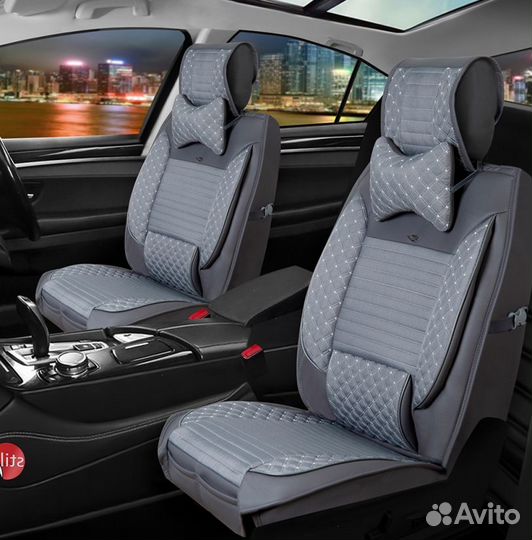 Авточехлы из экокожи