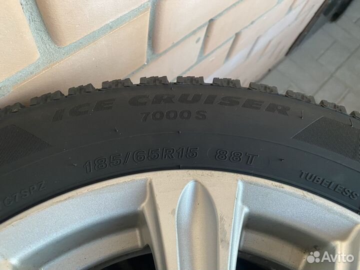 Резерв Bridgestone в сборе r15 зимние