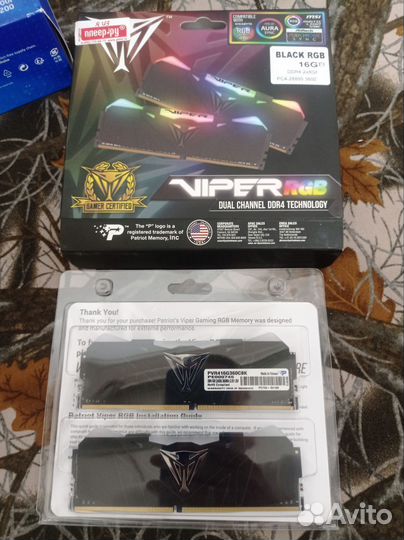 Intel Core i3 10100f Patriot Viper 16 GB Mirage 5