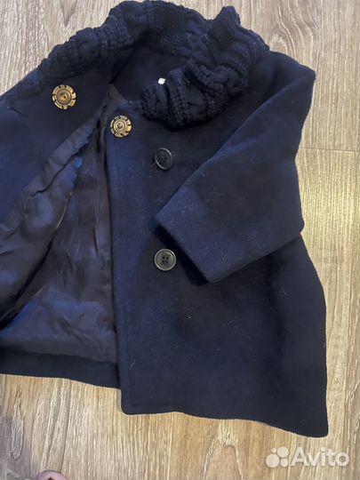 Пальто детское 9 месяцев