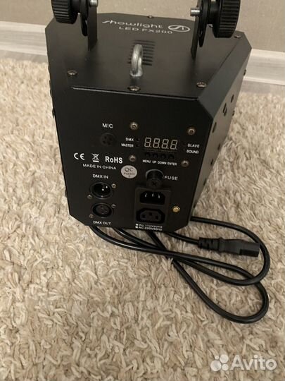 Световой прибор светомузыка для дискотек