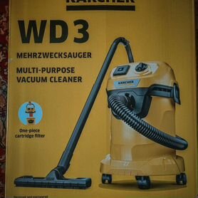 Пылесос Karcher wd 3 p 17 л