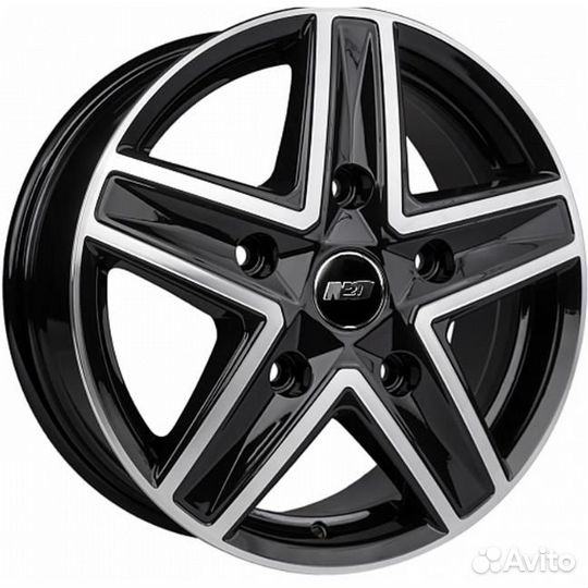Диски N2O V2237 6.5x16 5*108 ET42 DIA65.1 BFP Литой