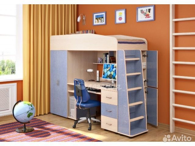 Кровать чердак