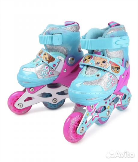 Коньки роликовые Kreiss L.O.L. XS (26-29)