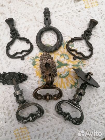 Ручки и петли для мебели бу