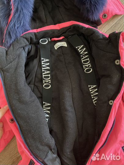 Зимний комбинезон для девочки 110