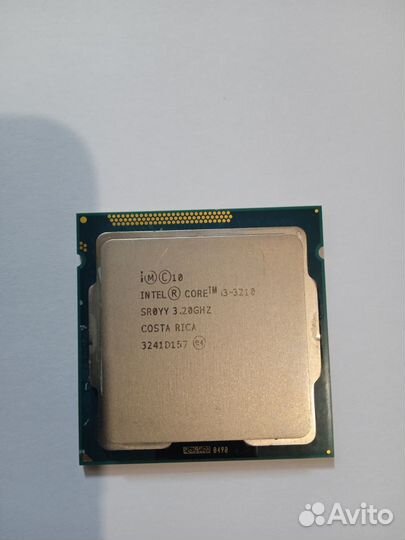 Intel core i3-3210