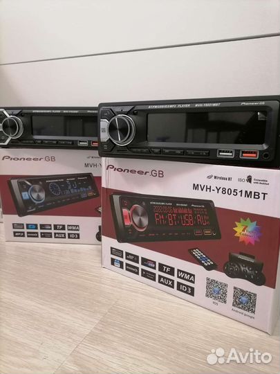 Автомагнитола пионер блютуз