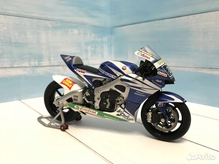 Модель мотоцикла Honda RC212V 2007 1/12 Minichamps