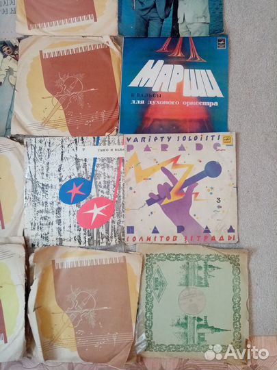 Музыкальные пластинки-СССР