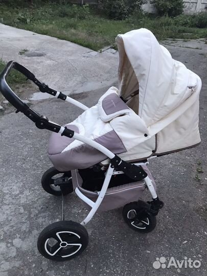 Детская коляска 2в1 Riko + автолюлька