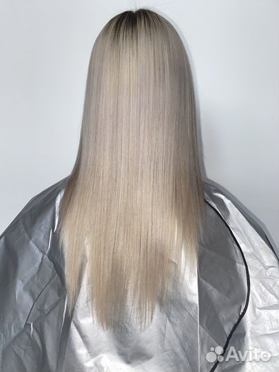 Кератиновое выпрямление