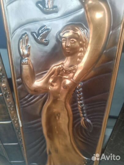 Картина медная чеканка