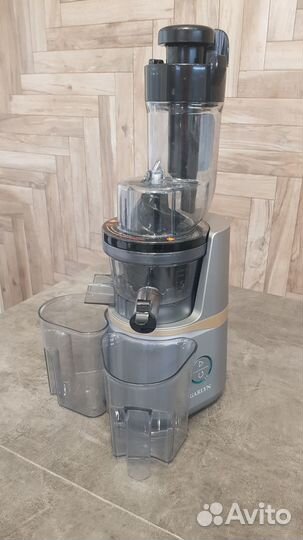 Соковыжималка шнековая garlyn j700 pro grey