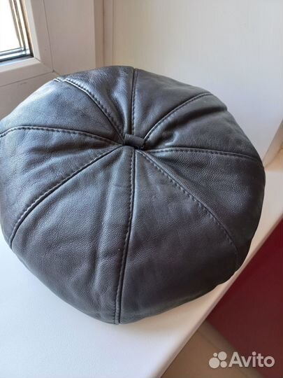 Кожаная кепка