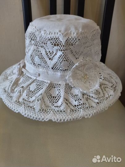 Новая шляпа летняя хлопок/лён