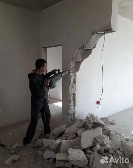 Демонтажные работы любой сложности