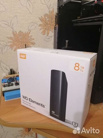 Внешний жесткий диск WD Elements 8Тб купить в Санкт-Петербурге ...