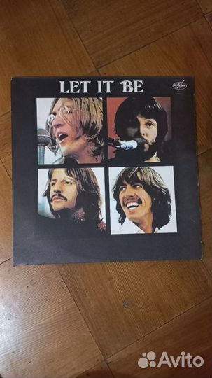 Виниловая пластинка The beatles Let IT be