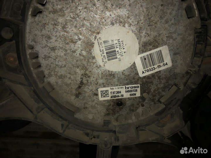 Кассета радиаторов BMV X6 F16 N57