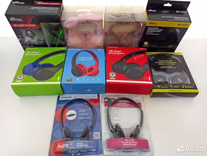 Игровые полноразмерные наушники для пк