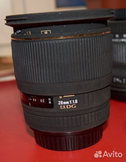 Объектив Sigma 28mm 1:1.8 EX DG для Canon