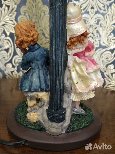 Лампа настольная. Англия. 80-е