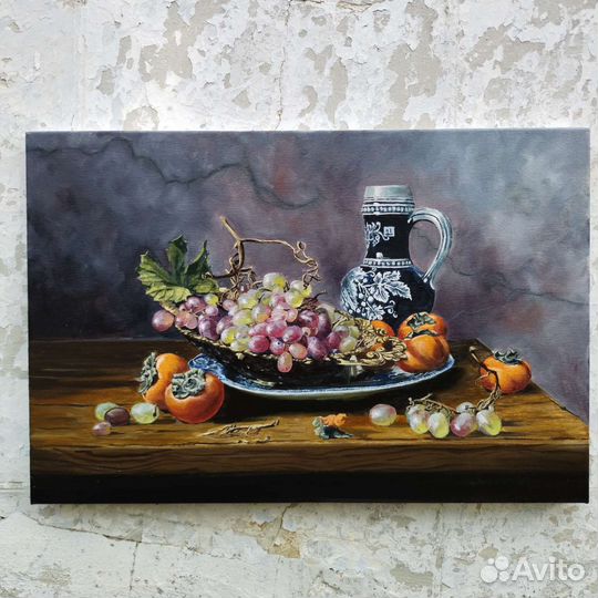 Натюрморт маслом на заказ