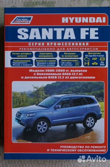 Hyundai Santa FE 2006-2009 год