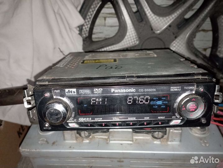 Автомагнитола panasonic