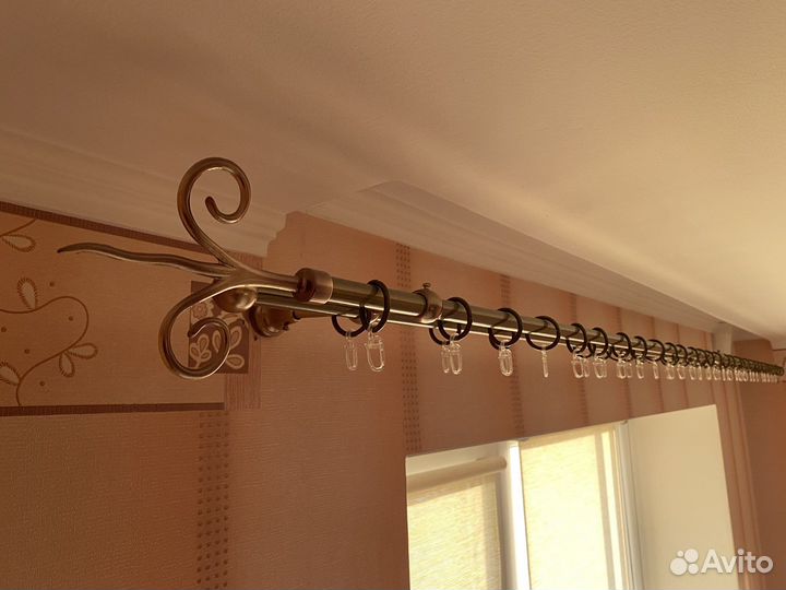 Карнизы для штор двухрядный