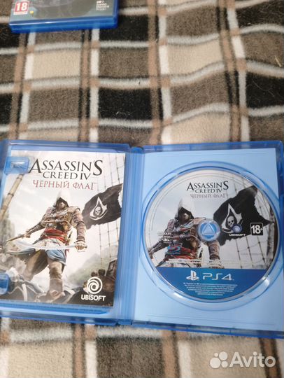 Assassin's creed IV: black flag ps4 диск