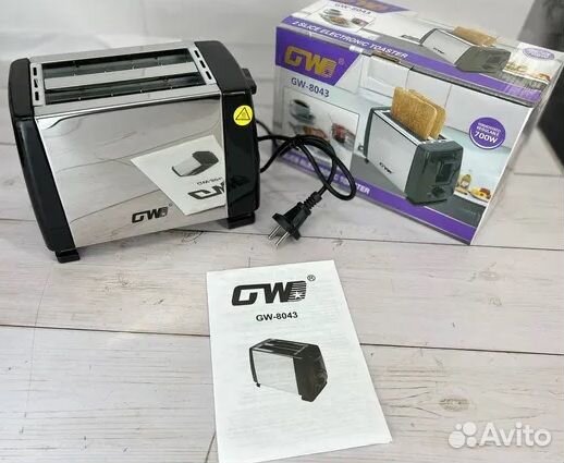 Тостер электрический, новый