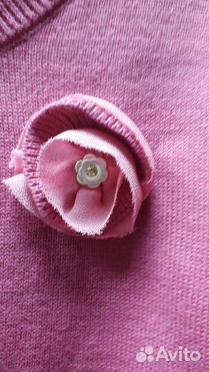 Кофта для девочки вязаная 146-152 см (10-12 лет)