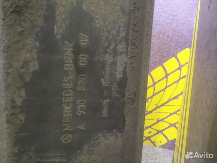 Крыло заднее Mercedes Actros Актрос Axor Аксор